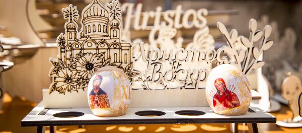 Пасхальная ярмарка в центре Кишинева - Sputnik Moldova