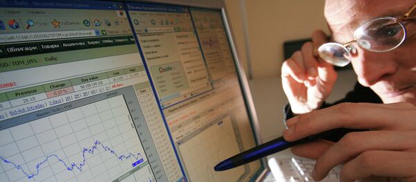 Financial market diagram - Sputnik Moldova-România