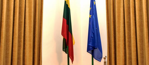 Флаги Литвы и ЕС - Sputnik Moldova-România