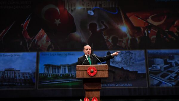 Recep Tayyip Erdogan, presidente de Turquía - Sputnik Moldova-România