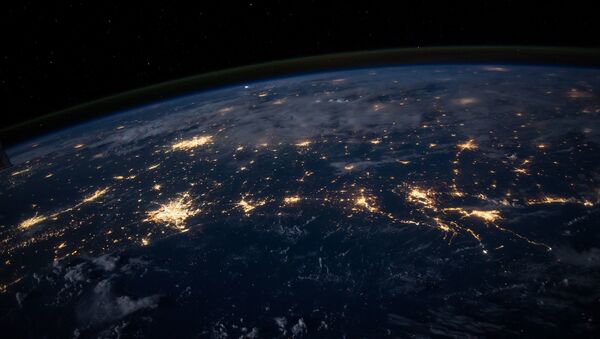 Ночная Земля: вид на поверхность планеты из космоса - Sputnik Молдова
