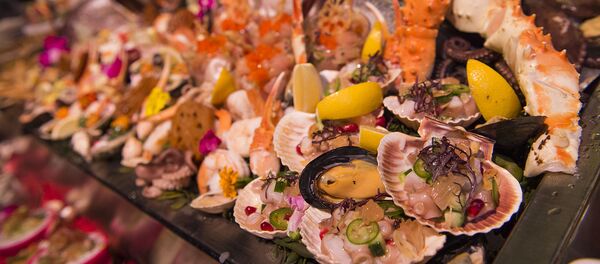 Ассорти из морепродуктов для бала 89-й ежегодной церемонии вручения кинопремии Оскар - Sputnik Moldova