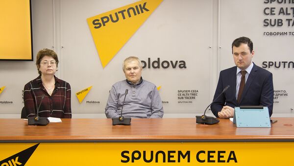 Angela Borș, Sergiu Nazaria și Vasile Dosca - Sputnik Moldova