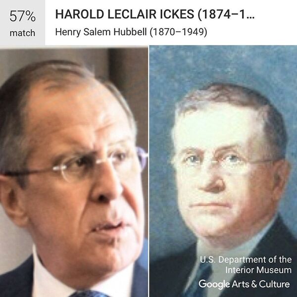 Сергей Лавров и американский политик Гарольд ЛеКлер Икес Сергей Лавров и американский политик Гарольд ЛеКлер Икес - Sputnik Молдова