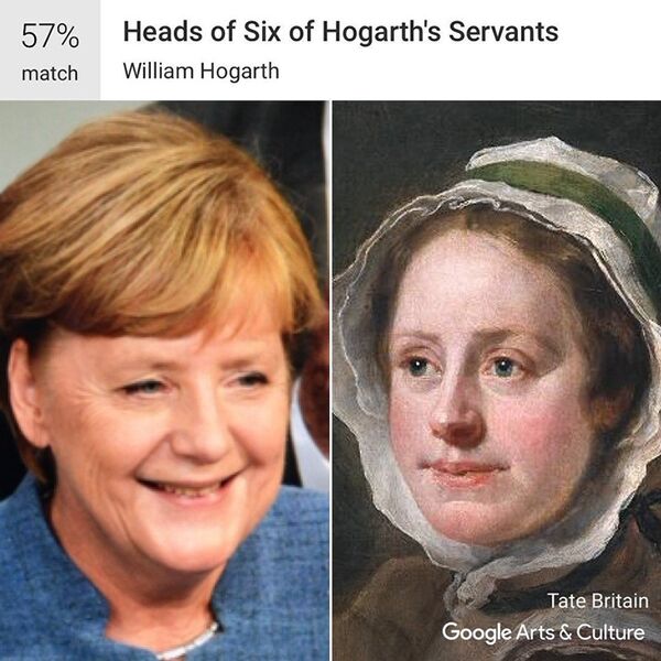 Ангела Меркель и картина Уильяма Хогарта Шесть голов слуг Хогарта Ангела Меркель и картина Уильяма Хогарта Шесть голов слуг Хогарта - Sputnik Молдова