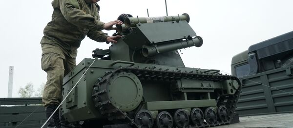 A Platforma-M robotic system of the Baltic Fleet. (File) - Sputnik Moldova-România