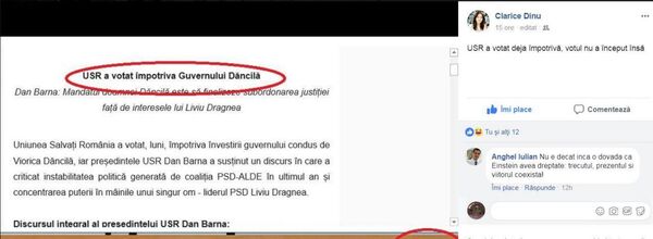 Printscreen - Sputnik Moldova-România