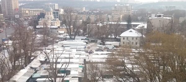 Хроники последних дней Алёшинского рынка - Sputnik Молдова