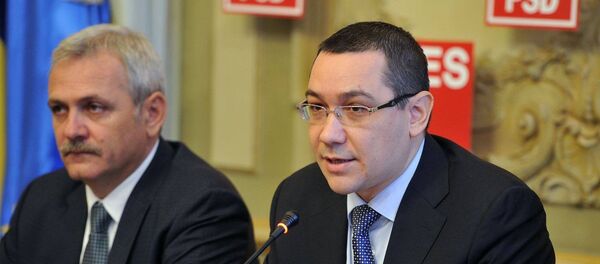 Liviu Dragnea și Victor Ponta - Sputnik Moldova-România