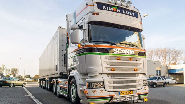 Scania truck - Sputnik Moldova-România