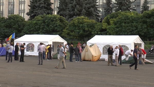 A patra zi în PMAN continuă protestele antiguvernamentale - Sputnik Moldova