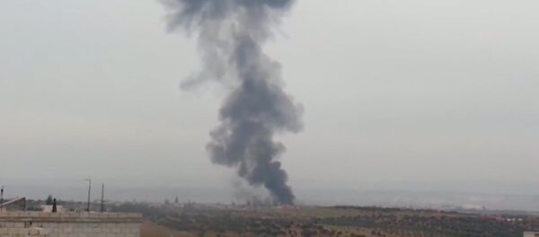 В Сирии подбили российский Су-25: кадры с места ЧП - Sputnik Moldova