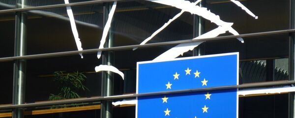 Флаг ЕС в Европарламенте - Sputnik Молдова