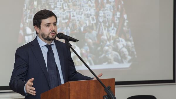 Руководитель представительства Россотрудничества в Молдове Михаил Давыдов - Sputnik Молдова