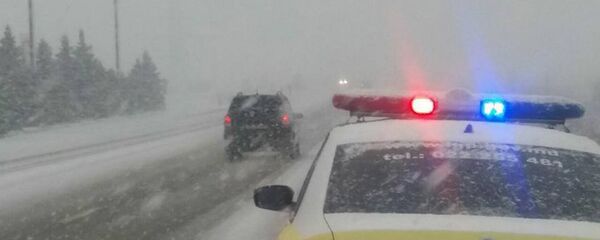 Zăpadă pe carosabil în nordul ţării - Sputnik Moldova