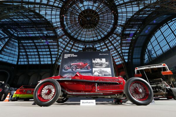 Автомобиль Alfa Romeo Tipo B Monoposto 1935 года на выставке Retromobile 2018 в Париже - Sputnik Молдова