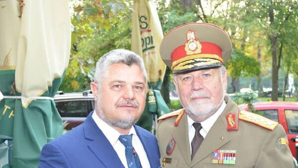Ninel Peia și generalul Mircea Chelaru - Sputnik Moldova-România