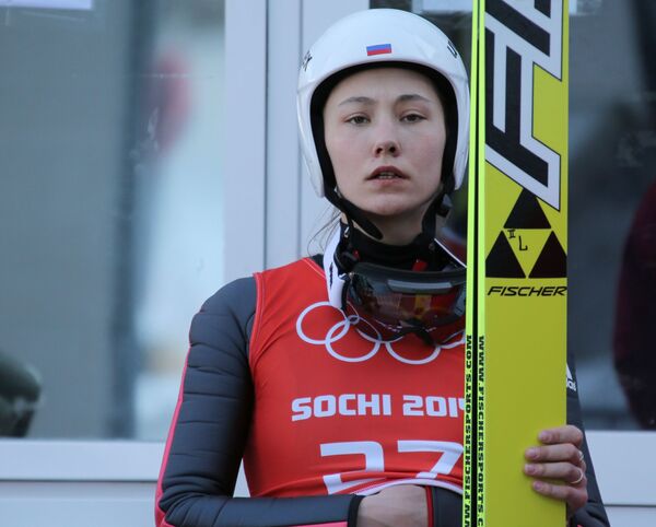 Irina Avvakumova, sărituri cu schiurile - Sputnik Moldova-România