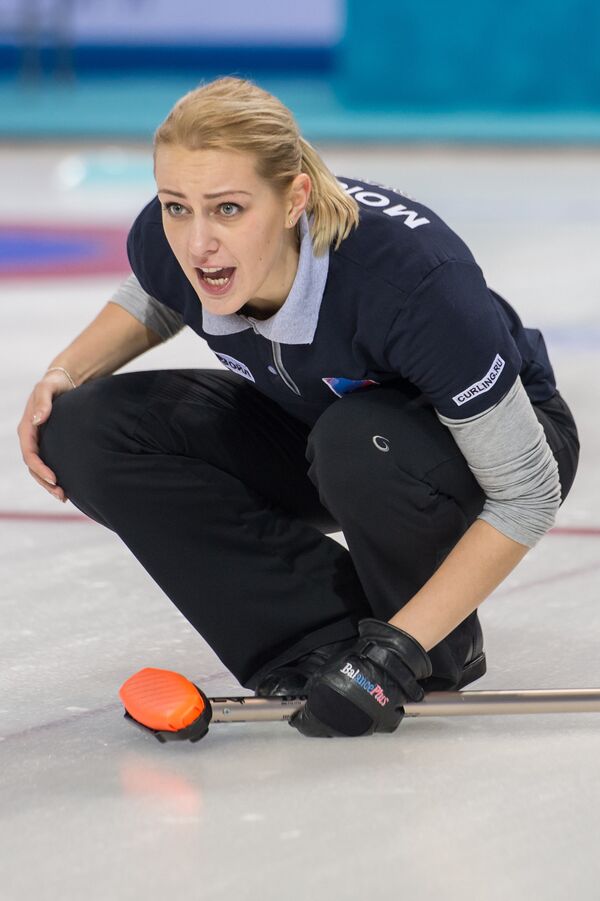 Viktoriya Moiseyeva, curling - Sputnik Moldova-România