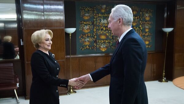 Întâlnirea premierului Viorica Dăncilă cu ambasadorul SUA în România, Hans Klemm - Sputnik Moldova-România