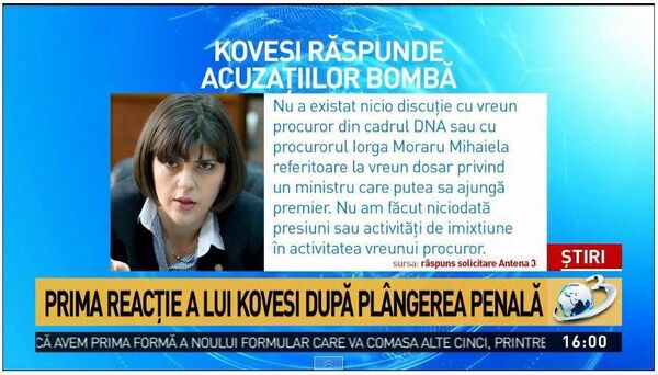 Kovesi, răspuns Kovesi, răspuns - Sputnik Moldova-România
