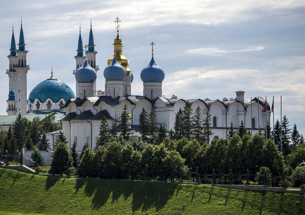 Мечеть Кул-Шариф – главная соборная мечеть Татарстана - Sputnik Молдова
