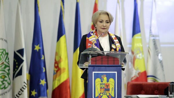 Participarea premierului Viorica Dăncilă la lucrările Adunării generale a Asociaţiei Comunelor din România – ACoR - Sputnik Moldova-România