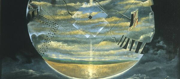 Картина Два астролога Большой Луны. Художник Сергей Краснов - Sputnik Moldova