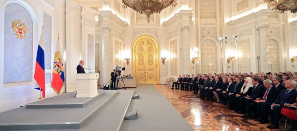 Ежегодное послание президента РФ В. Путина Федеральному Собранию - Sputnik Moldova-România
