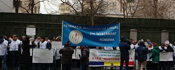 Federaţia Sindicatelor Libere din Învăţământ va pichetează Ministerul Muncii - Sputnik Moldova-România