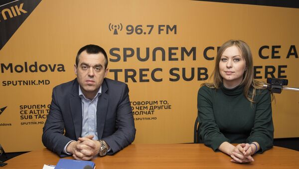 Igor Stavinschi și Aneta Zasavițchi - Sputnik Moldova