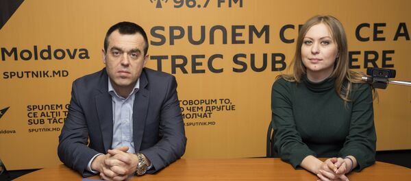 Igor Stavinschi și Aneta Zasavițchi - Sputnik Moldova