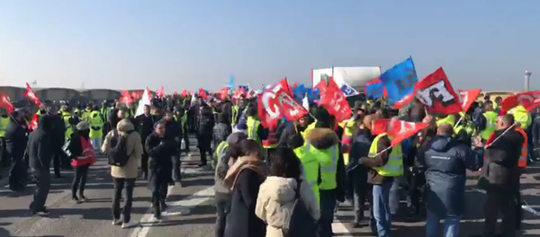 Grève à Air France, 22 février 2018 - Sputnik Молдова