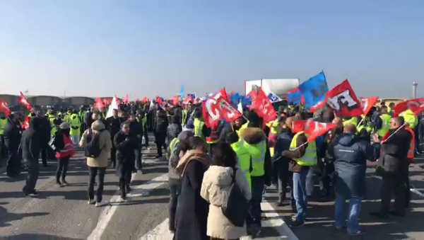 Grève à Air France, 22 février 2018 - Sputnik Молдова
