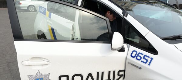 Сотрудники Украинской полиции в Киеве - Sputnik Moldova-România