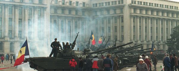 Revoluția din 1989, București - Sputnik Moldova-România