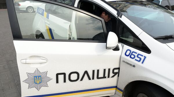 Сотрудники Украинской полиции в Киеве - Sputnik Moldova