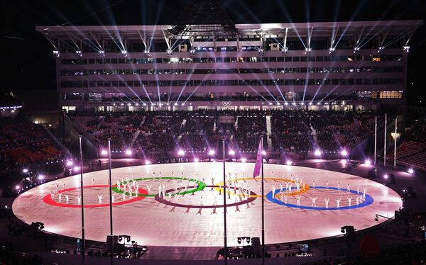 Церемония закрытия XXIII зимних Олимпийских игр в Пхенчхане - Sputnik Молдова