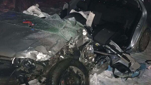 Accident rutier în apropierea localității Șapte Case, jud. Vaslui - Sputnik Moldova-România