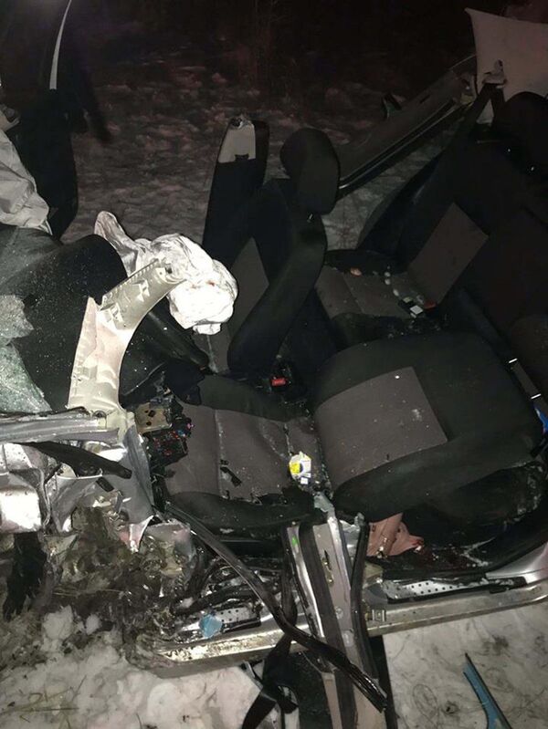Accident rutier în apropierea localității Șapte Case, jud. Vaslui Accident rutier în apropierea localității Șapte Case, jud. Vaslui - Sputnik Moldova
