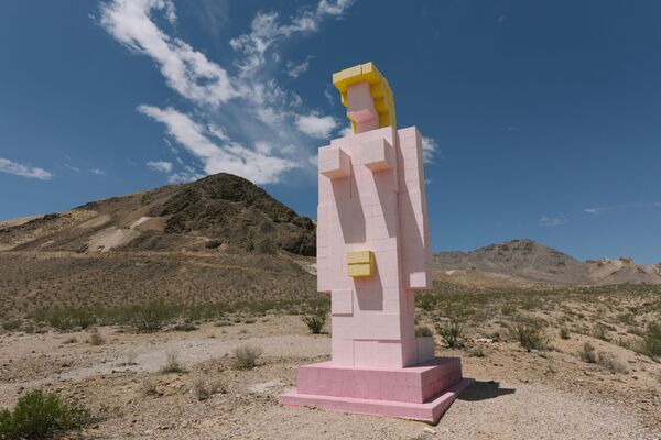 Скульптура Пустынная леди: Венера из Невады в США - Sputnik Молдова