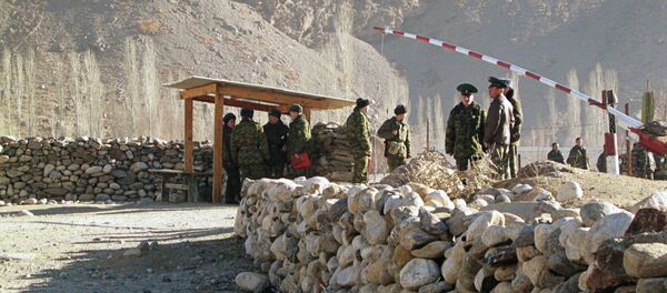 Контрольно-пропускной пункт на границе Таджикистана - Sputnik Молдова