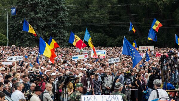 Большинство районов Молдовы представлены в воскресенье на площади в Кишиневе. - Sputnik Молдова