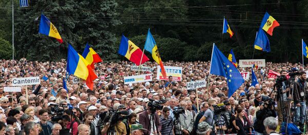 Большинство районов Молдовы представлены в воскресенье на площади в Кишиневе. - Sputnik Молдова