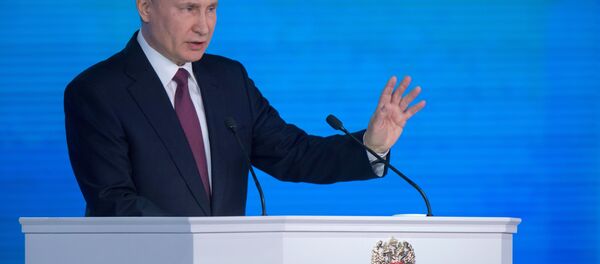 Ежегодное послание президента РФ В. Путина Федеральному Собранию Ежегодное послание президента РФ В. Путина Федеральному Собранию - Sputnik Moldova-România