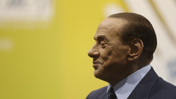 Former Italian premier Silvio Berlusconi attends the Seeds&Chips - Global Food Innovation summit, in Milan, Italy, Monday, May 8, 2017. United States former President Barack Obama will speak at the summit Tuesday. - Sputnik Moldova