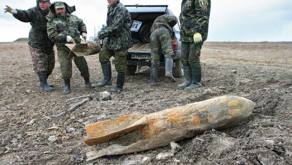 Утилизация снарядов времен Второй мировой войны в Калининградской области - Sputnik Moldova
