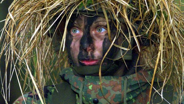 Женщина-солдат в немецкой армии  - Sputnik Moldova