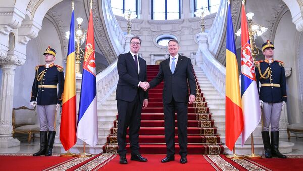 Vizita oficială în România a Președintelui Republicii Serbia, domnul Aleksandar Vučić - Sputnik Moldova-România