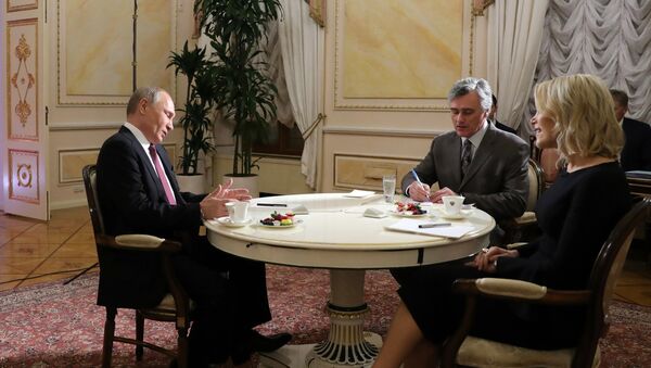 Vladimir Putin a oferit un interviu postului NBC - Sputnik Moldova-România